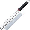 FMprofessional Presist, Grattugia a mano in acciaio inox, particolarmente affilata con protezione della lama, manico robusto con sospensione