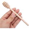 FTVOGUE 24 Pezzi 16 cm Spargimiele Legno Piccoli,Cucchiaini Bastoncini Legno Piccoli Mini Spargimiele per Vaso di Jar Ringraziamento Matrimonio Battesimo