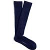 PEROFIL Calza Lunga Invernale in Lana e Cashmere Coste (Blue)