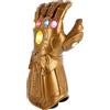 UrMsun Guanto super eroe, LED accende il regalo dei giocattoli delle pietre delle gemme dell'infinito del PVC per i puntelli di Halloween di Cosplay