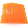 Alevar Cartellina portadocumenti con Clip Fermafogli - Blocca fino a 30/40 Fogli A4 - Confezione da 5 Pezzi - Colore Arancio Fluo
