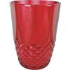 SICIGNANO Bicchieri Plastica Ml.470 Natalizio Rosso Confezione 6 Pezzi