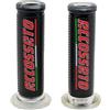 ACCOSSATO Coppia di Manopole Racing In Gel Con Scritta Accossato Rossa per Honda CBR 600 RR dal 2005 al 2006, CC 600