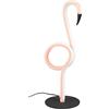 RL LIVE YOUR LIGHT Reality Leuchten Lampe de table LED INGO R54581193, rose métal, 6 watts LED