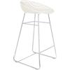 Kartell Smatrik Stool, Sgabello, Bianco con struttura cromata