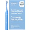 ORDO Sonic Lite Spazzolino Elettrico, Adulti, Ricaricabile, USB-C, Azzurro Cielo