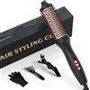 UKLISS Thermal Brush 38mm, Spazzola Termica per Capelli, Spazzola Riscaldata per Capelli, 3 in 1 Spazzola Termica Rotonda, 120-210 ℃, Doppia Tensione Spazzola Arricciacapelli - Pettine, Riccioli, Dritto