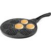 NAMAI - Padella Waffle Induzione - 26 CM ø - Rivestimento Antiaderente - Alluminio - Adatta in Lavastoviglie - Waffles Piastra - Piastra Waffle e Pancake - Padella Per Waffle - Pentola Waffle