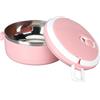 Buachois Lunch Box Termico, Porta Pranzo Isolante per Alimenti Caldi in Acciaio Inossidabile 304 Impilabile, Contenitori per Alimenti Rotondi Sigillati Bento Box per Conservazione Fresca di Alimenti(#1)