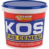 Everbuild EVBKOSBUF500 Kos - Malta refrattaria, 500 g KOS, colore: marrone chiaro, EVBKOSBUF500