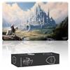 GuardMat - Minas Tirith (Bordi Cuciti) - Tappetino per Carte Magic - Tappeto per Gioco Magic The Gathering - Playmat Compatibile con MTG, Signore degli Anelli, Pokemon, TCG, Gioco di Carte