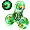 SCIONE Fidget Giocattoli Luminoso Fidget Spinner per Bambini LED Cristallo Ansia Anti-Stress Autismo Fidgets Migliore edc Giocattoli a Mano Verde