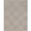 Tovaglia antimacchia idrorepellente No stiro Quadrotta, 140x140, tortora