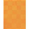 Tovaglia antimacchia idrorepellente No stiro Quadrotta, 140x140, arancio