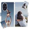 JGOYGYI Cover Personalizzata a Portafoglio in Pelle Compatibile con Honor 200 90 80 70 50 20 10 9X Magic6 5 4 Pro Lite X9 X8A X8 X7A X7,Custodia Personalizzate con Iniziali & nome/Testi case