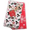 Homy Textiles Strofinacci da tè a tema natalizio per la cucina, set da 2 - 100% cotone, 50x70 cm, perfetti strofinacci da cucina, ideali