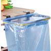 mumisuto Supporto Buste Spazzatura Pattumiera, Porta Sacchetti Immondizia, Portasacchi Differenziata da Appendere, Supporto per Sacchi della Spazzatura in Plastica, per Cassetto, Anta, Armadio