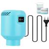 CKCLR Pompa ad Aria Elettrica per Sacchetti Sottovuoto, Pompa per Sacchetti Sottovuoto Salvaspazio da 55W 4200 Pa per Indumenti a Compressione, 460L/min Pompa a Vuoto Portatile