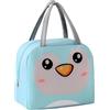 ROMOLY Borsa Frigo Bambina - Mini Borsa Frigo dal Design Cartone Animato - Pratica e Resistente Porta Merenda Termico