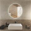 Parama Specchio led tondo Ø 60 cm 3 mm retroilluminato luce fredda con sensore touch-screen | Alcor