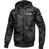 PITBULL - Giacca a Vento Uomo con Cappuccio Camo, XXL - Giacca Antivento Uomo, Giubbotto Trekking Antivento, Comode Tasche Laterali con zip, Giubbotto con Cappuccio
