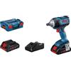 Bosch Avvitatore elettrico Bosch GDS 18V-300 PROFESSIONAL 1/2 2400 Giri/min 300 Nm Nero, Blu, Rosso [06019D8202]