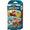 Cartemagic Disney Lorcana Mare di Azzurrite Mazzo Iniziale Smeraldo Zaffiro versione Italiano