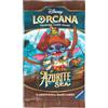 Cartemagic Disney Lorcana Azurite Sea Booster Pack 1 bustina versione Inglese