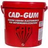 Cad Gum 5 kg rosso Guaina liquida per impermeabilizzazioni