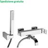 Paini Miscelatore vasca doccia duplex Paini serie Dax 84CR105TA cromato