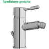 Rubitor Miscelatore bidet Rubitor serie Modì scarico con piletta 6540 cromato