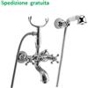Rubitor Miscelatore vasca doccia duplex Rubitor serie Venice 1910 cromato