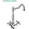 Rubitor Miscelatore lavello Rubitor serie Venice 1920 cromato