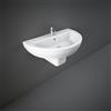 RAK Ceramics Lavabo 80 cm con semicolonna Moon Rak Ceramics MOWB00002