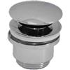 Piletta Click-Clack Universale Per Lavabo A Bacinella Senza Troppo Pieno 1-1/4"