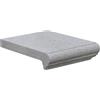 IMER Gradino In Cemento 36x25 Cm Idrofugato Levigato Grigio Perlaceo Imer