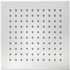 Bossini Soffione Doccia Bossini Tetis 20x20 cm Acciaio Inox Cromo Quadrato | I008730000305 Cromo