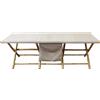 MIlani Home OXNARD - lettino da giardino in bamboo