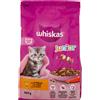 Whiskas Junior Croccantini Con Delizioso Pollo Per Gatto 2-12 Mesi 300 Grammi