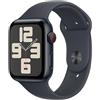 Apple Watch SE (2ª gen.) GPS + Cellular 44 mm Smartwatch con cassa in alluminio Mezzanotte e Cinturino Sport Mezzanotte - M/L. Tracker per il fitness e il sonno, app Battito, Rilevamento incidenti