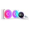 NZXT Kraken Elite 280 RGB - Raffreddatore a liquido per CPU AIO - Radiatore da 280 mm - Ventola F280 RGB Core - LCD IPS da 2,72" personalizzabile - LGA 1700, 1200/115X, 1851 - AM5, AM4 - Bianco