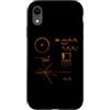 Aesthetic Astronaut merch Custodia per iPhone XR Record d'oro Voyager