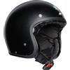Agv casco vintage jet X70 - Solid Matt Black taglia XL