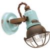 Ferroluce Applique 1 luce con gabbia Retrò Loft C1675/1 di Ferroluce