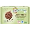 Mulino Bianco Biscotti Frollini Senza Glutine al Cioccolato e Riso con Gocce di Cioccolato, Ideali per Colazione o Snack, Senza Olio di Palma, Confezione da 250 g con 6 Monoporzioni da 6 Biscotti