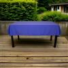 Vico Casa® Tovaglia antimacchia 140x180cm per tavolo cucina, salotto/Copritavolo resistente alle macchie, in poliestere (Blue Navy)