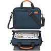 MoKo - Custodia per tablet da 9-11 pollici, custodia protettiva a tracolla per iPad Air M3, iPad A16 2025, 10/9/8/7th 10.2, iPadPro 11, Tab S8/S9 11, Surface Go 2/3 10.5, indaco
