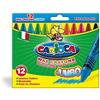 CARIOCA SRL CARIOCA PASTELLI A CERA 12pezzi JUMBO