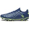 PUMA Future Play Fg/AG, Scarpe da Calcio Uomo, Blu Persiano Verde PRO, 44 EU