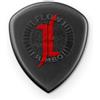 Jim Dunlop DUNLOP - 547PJL JEFF LOOMIS CUSTOM FLOW JUMBO PLAYER'S PACK/3, Player's Pack da 3 Plettri Flow Jumbo signature di Jeff Loomis,Colore Nero